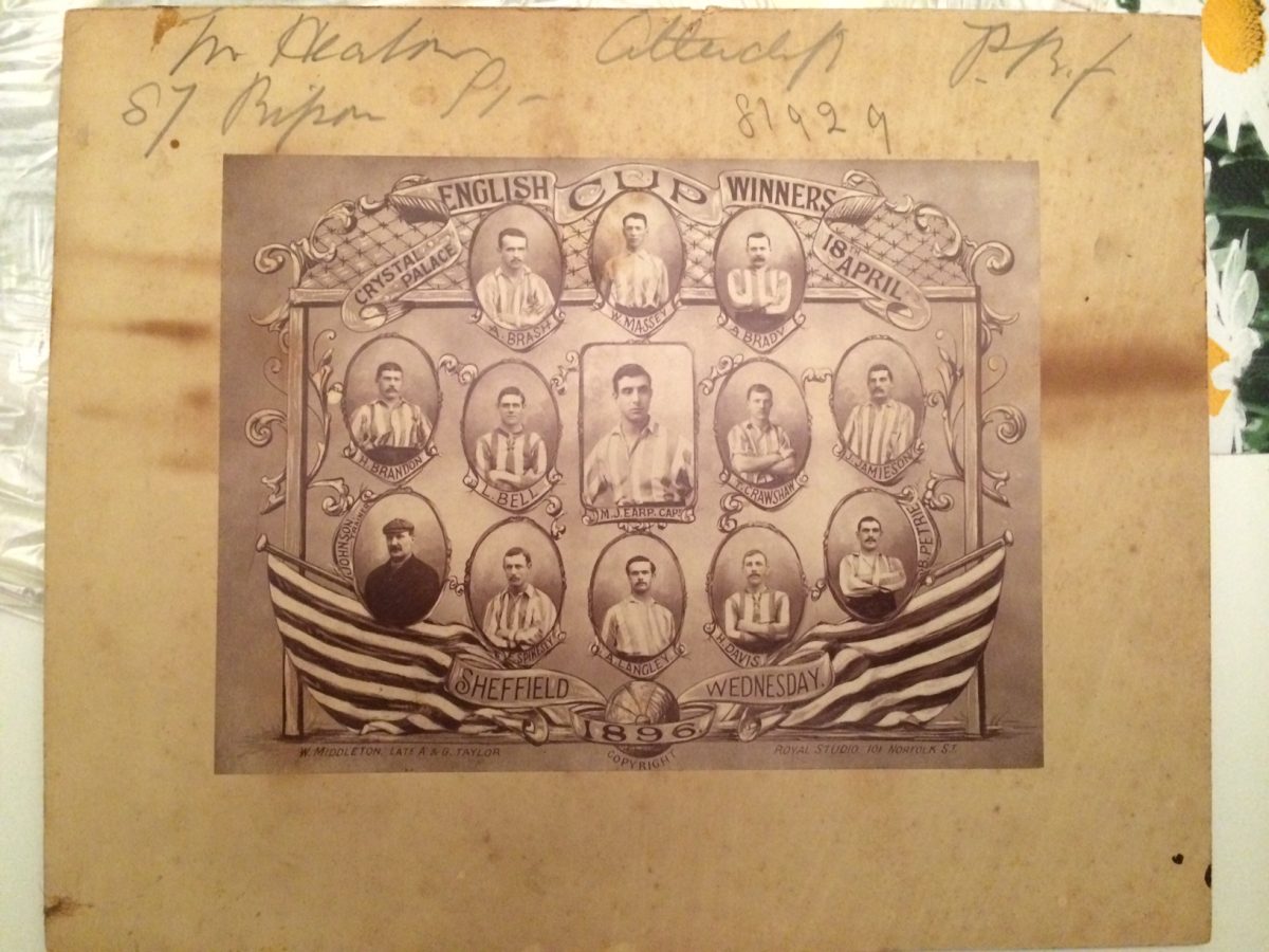 Sheffield Wednesday 1896 picture – help request!